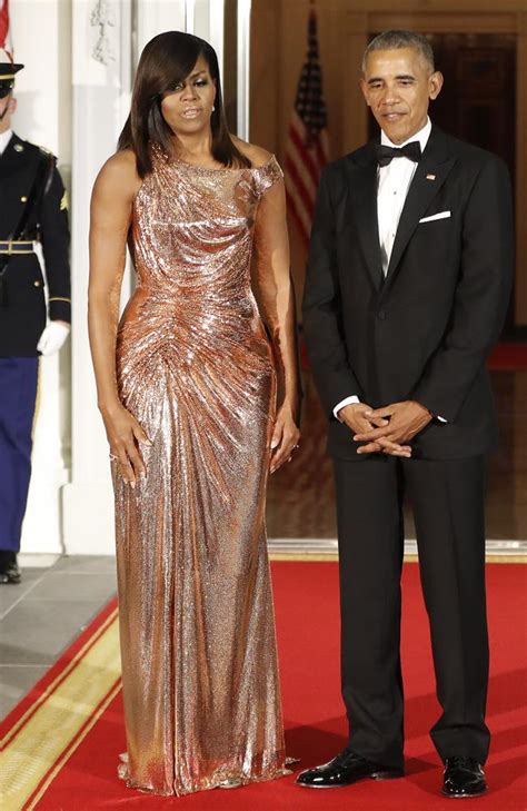 atelier versace michelle obama|michelle Obama chain mail dress.